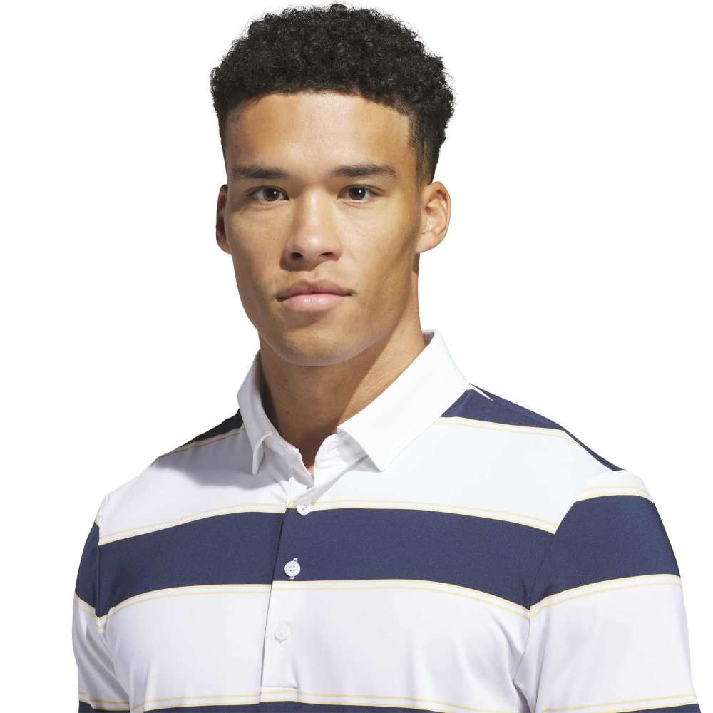 Adidas Ultimate365+ Jumbo Stripe Climacool Polo