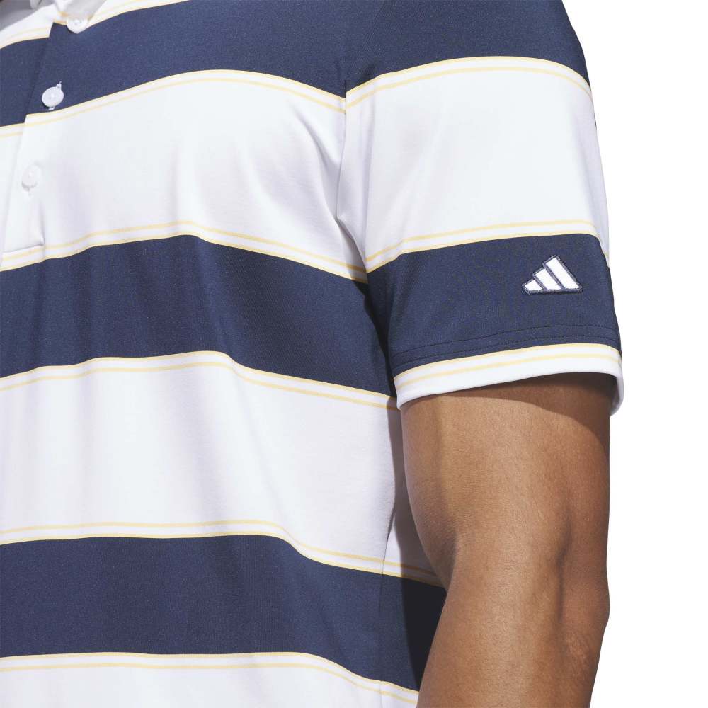 Adidas Ultimate365+ Jumbo Stripe Climacool Polo