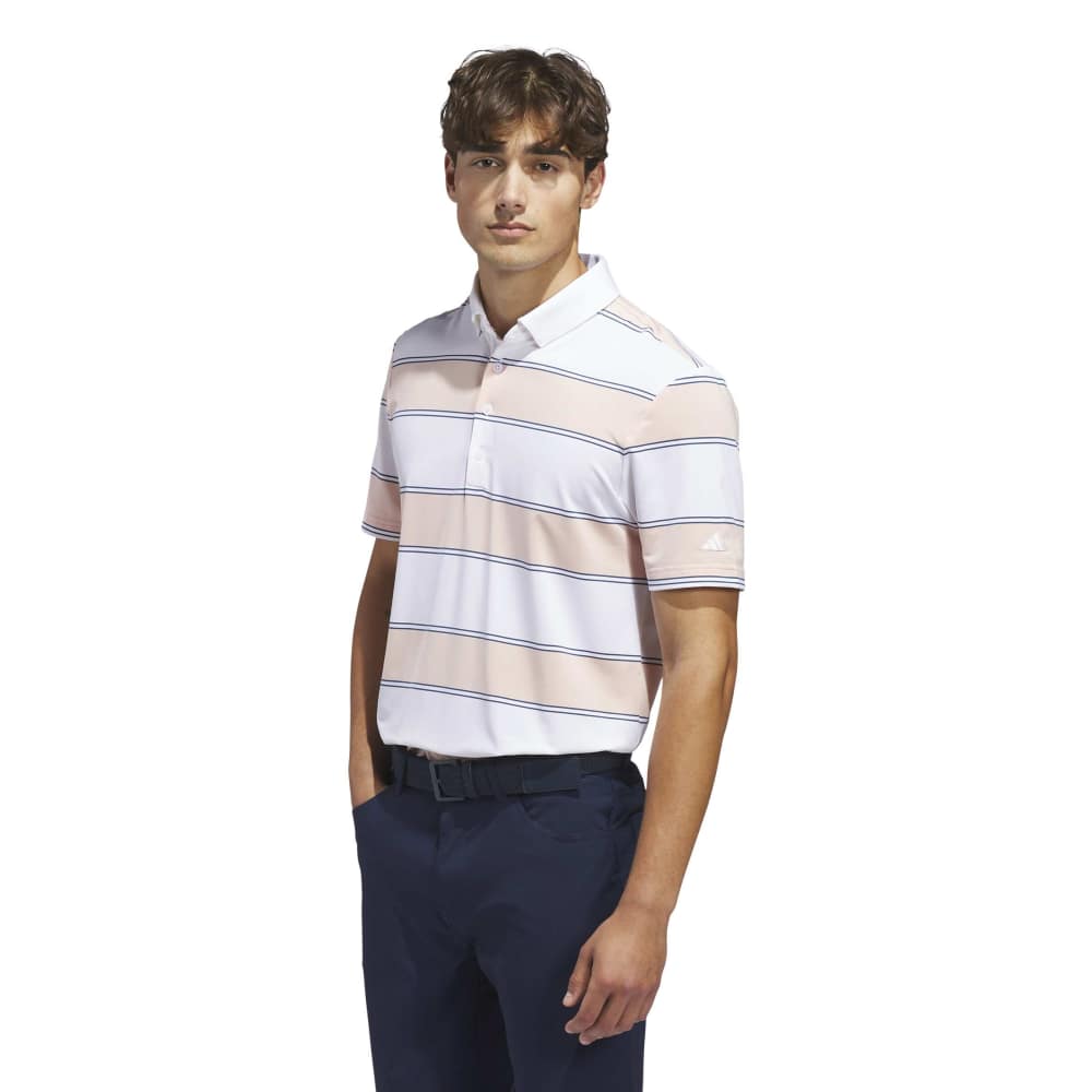 Adidas Ultimate365+ Jumbo Stripe Climacool Polo