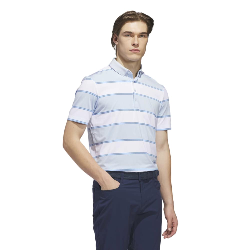 Adidas Ultimate365+ Jumbo Stripe Climacool Polo