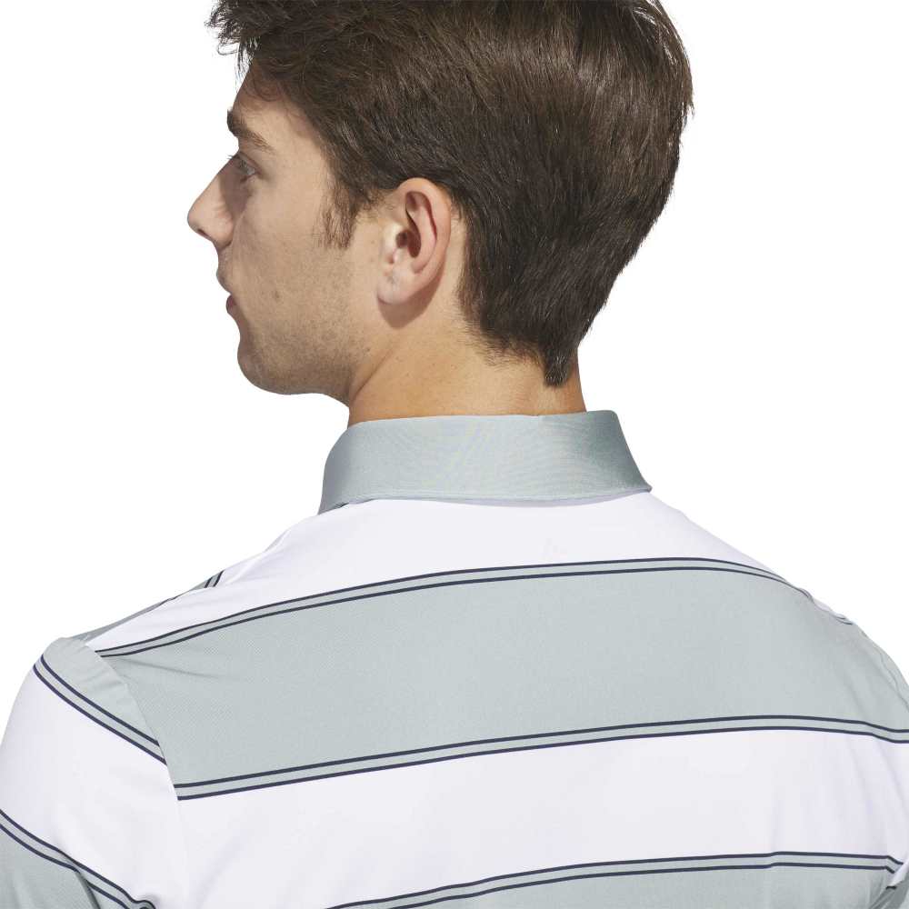 Adidas Ultimate365+ Jumbo Stripe Climacool Polo