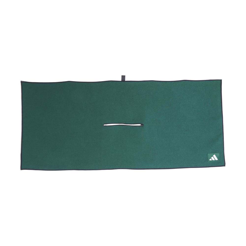 Adidas Club Microfiber Golf Towel - Collegiate Green
