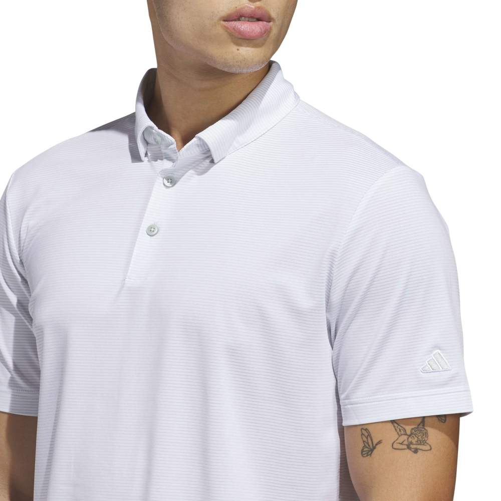 Adidas Ultimate365+ Pencil Stripe Climacool Polo