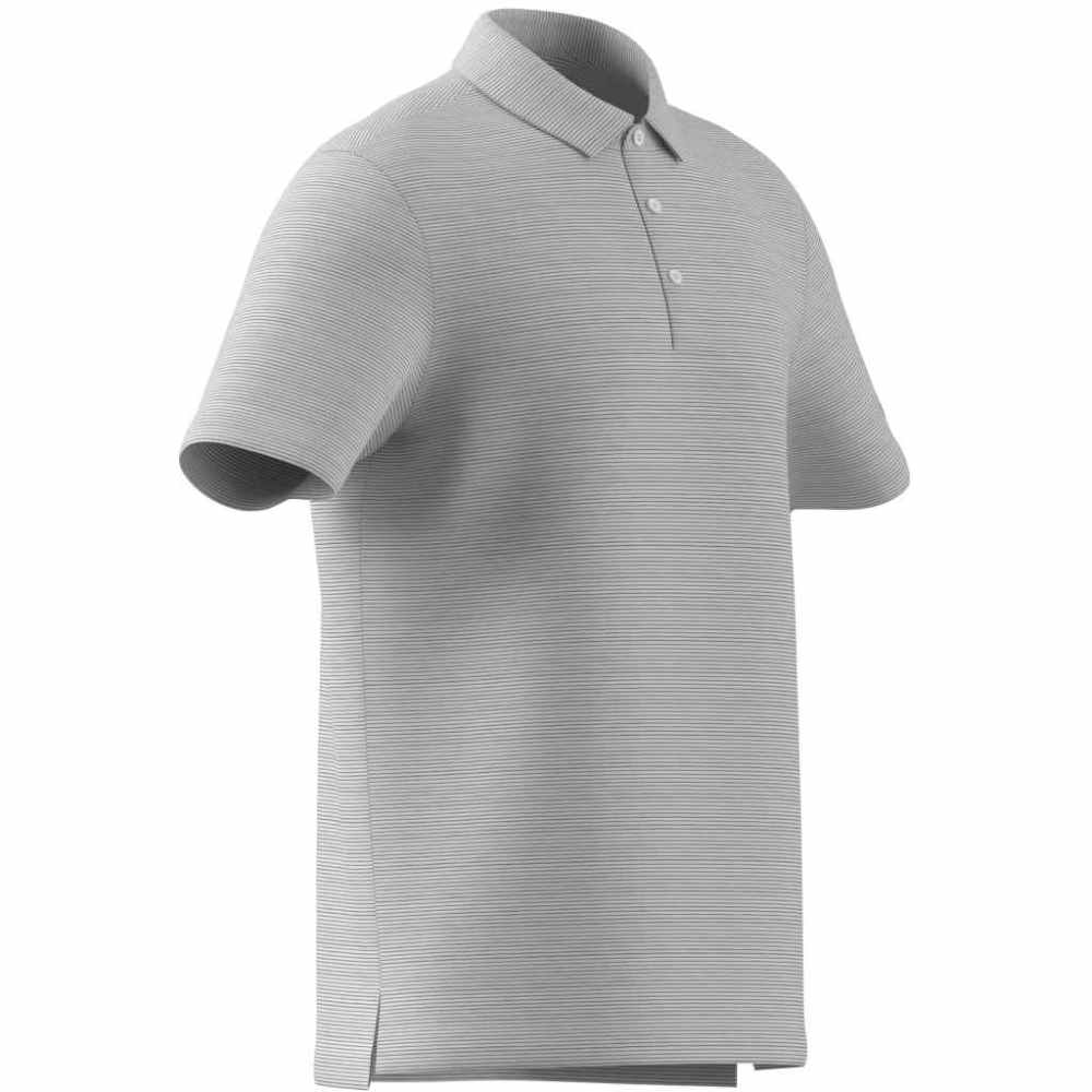 ADIDAS MENS ULTIMATE365+ PENCIL STRIPE CLIMACOOL POLO