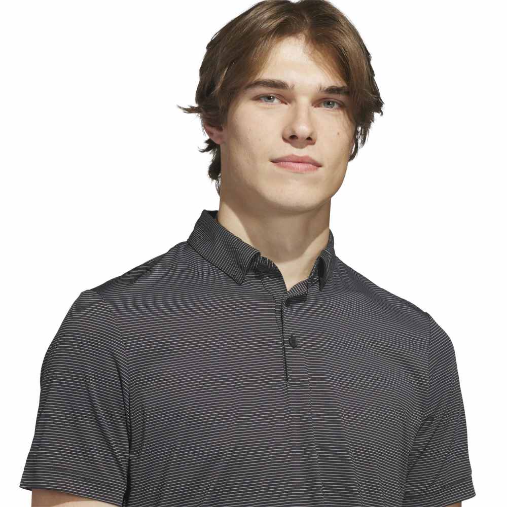 Adidas Ultimate365+ Pencil Stripe Climacool Polo