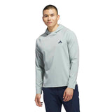 ADIDAS MENS ULTIMATE365 HEATHER HOODIE