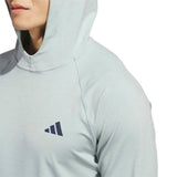 ADIDAS MENS ULTIMATE365 HEATHER HOODIE