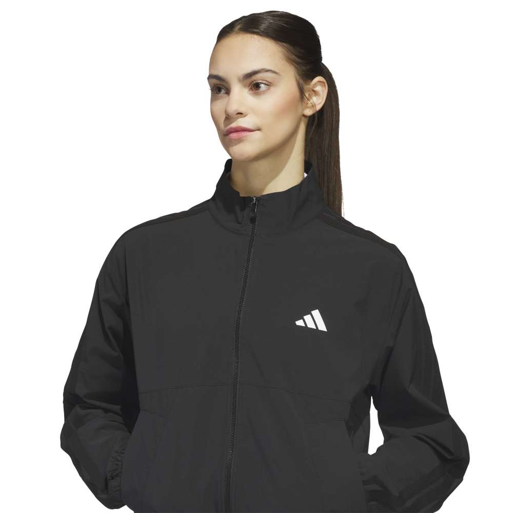 Adidas Beyond Colour Block Twistweave Full Zip Ladies Jacket