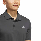 ADIDAS MENS PERFORMANCE TEXTURED POLO