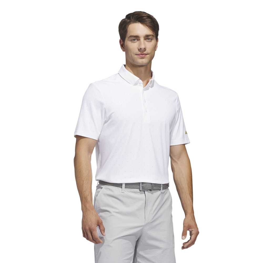Adidas Ultimate365+ Micro Print Polo