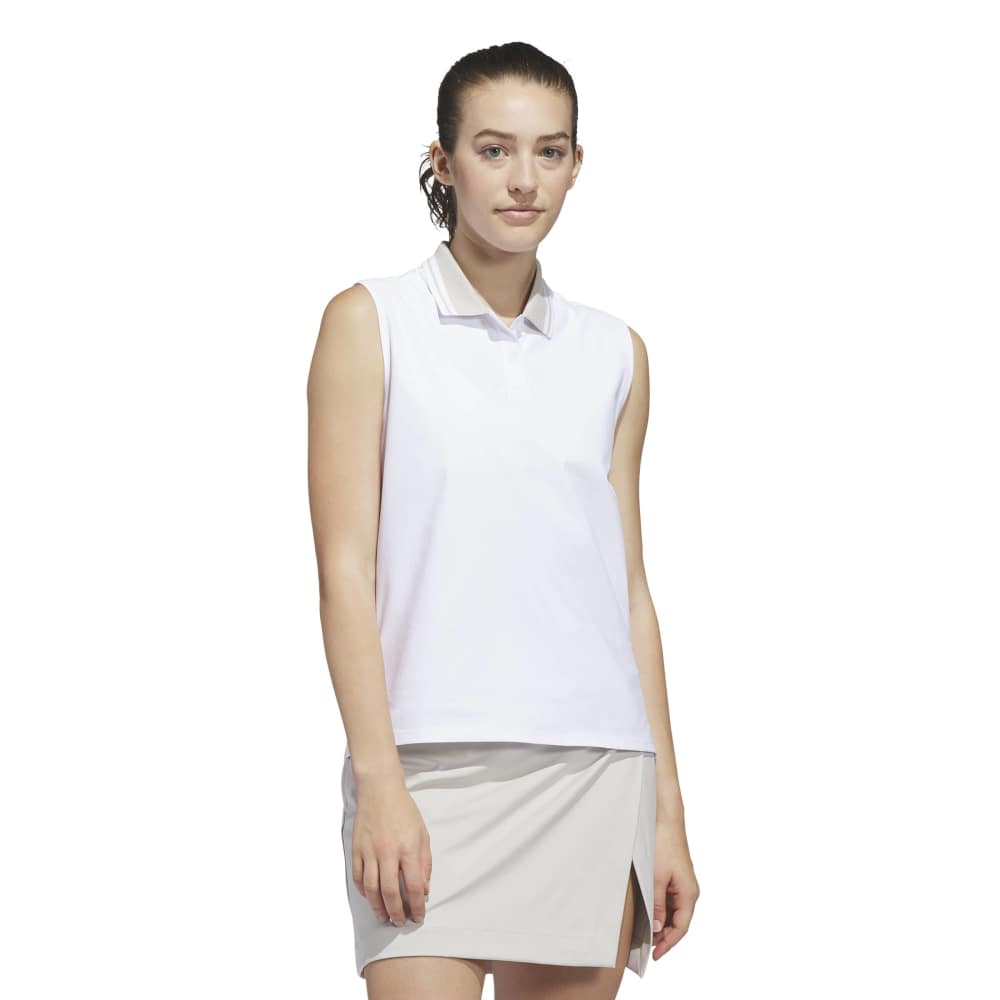 Adidas Beyond Twistknit Sleeveless Ladies Polo