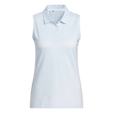 Adidas Solid Ottoman Sleeveless Polo