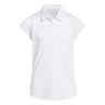 Adidas Performance Short Sleeve Girls Polo