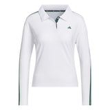 ADIDAS WOMENS 3-ST SS POLO