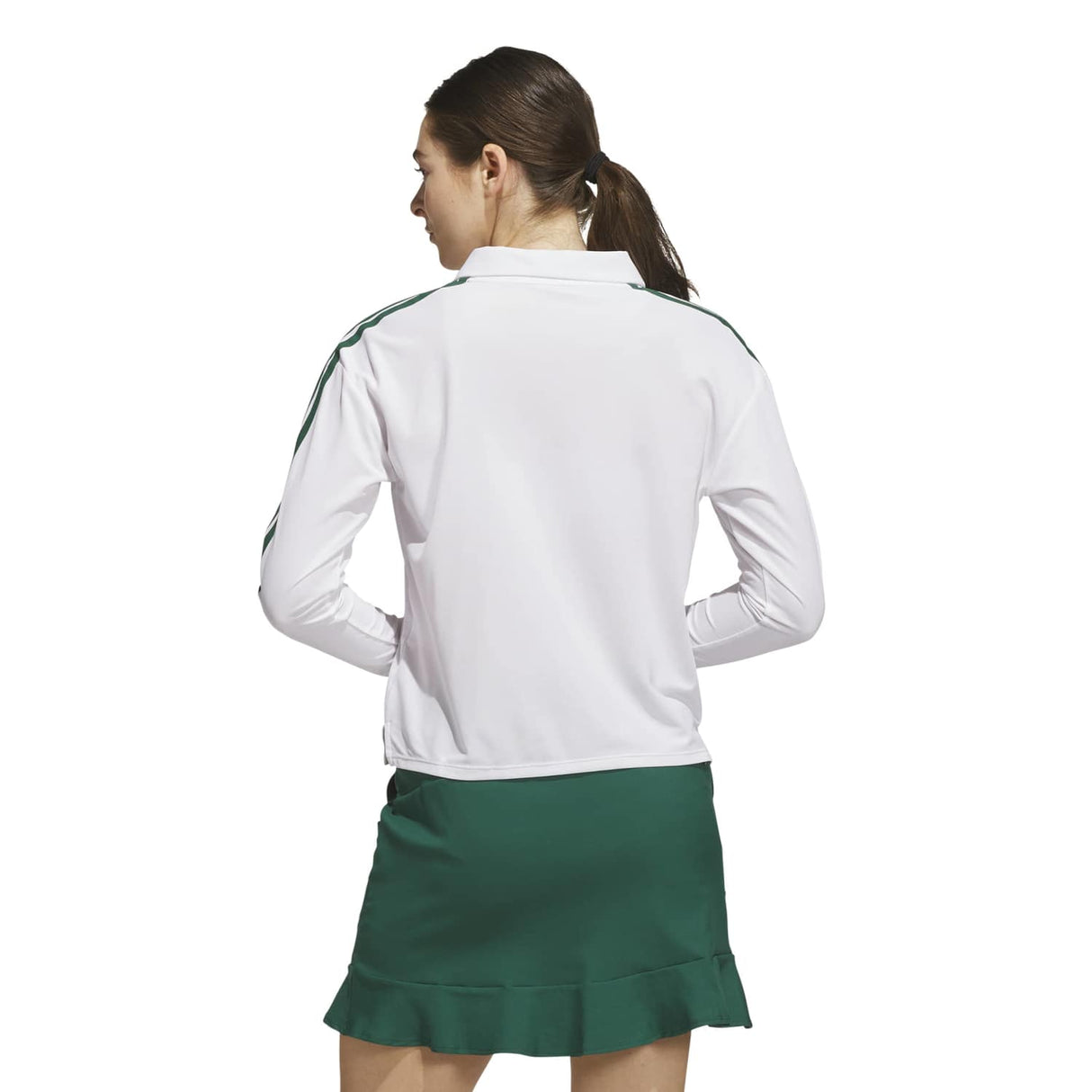 ADIDAS WOMENS 3-ST SS POLO