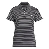 Adidas Performance Stripe Short Sleeve Polo