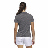 Adidas Performance Stripe Short Sleeve Polo