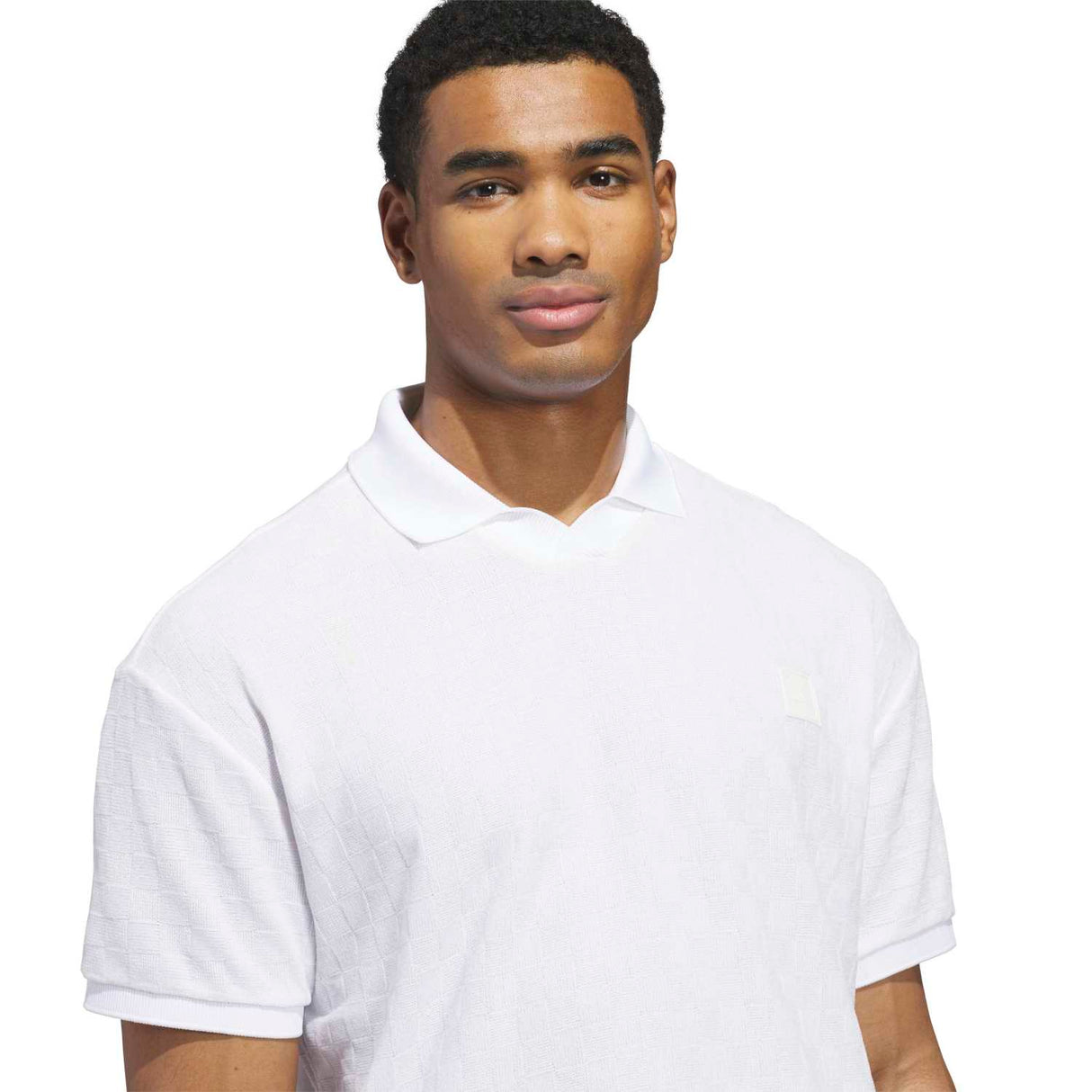 Adidas Knit Short Sleeve Polo