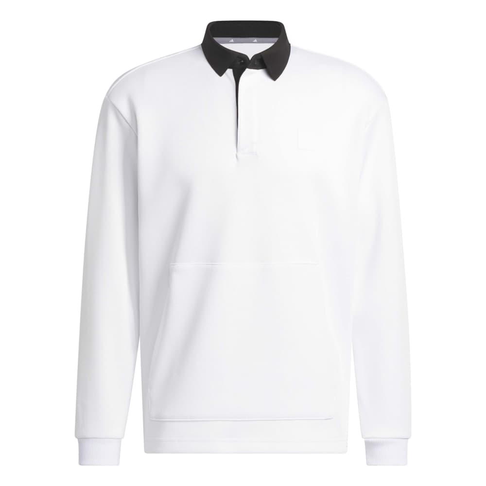 Adidas Long Sleeve Knit Sweat Polo