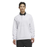 Adidas Long Sleeve Knit Sweat Polo