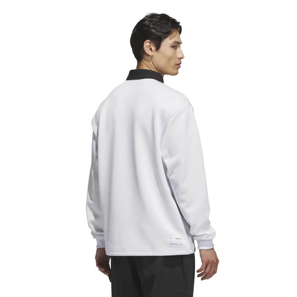 Adidas Long Sleeve Knit Sweat Polo