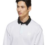 Adidas Long Sleeve Knit Sweat Polo