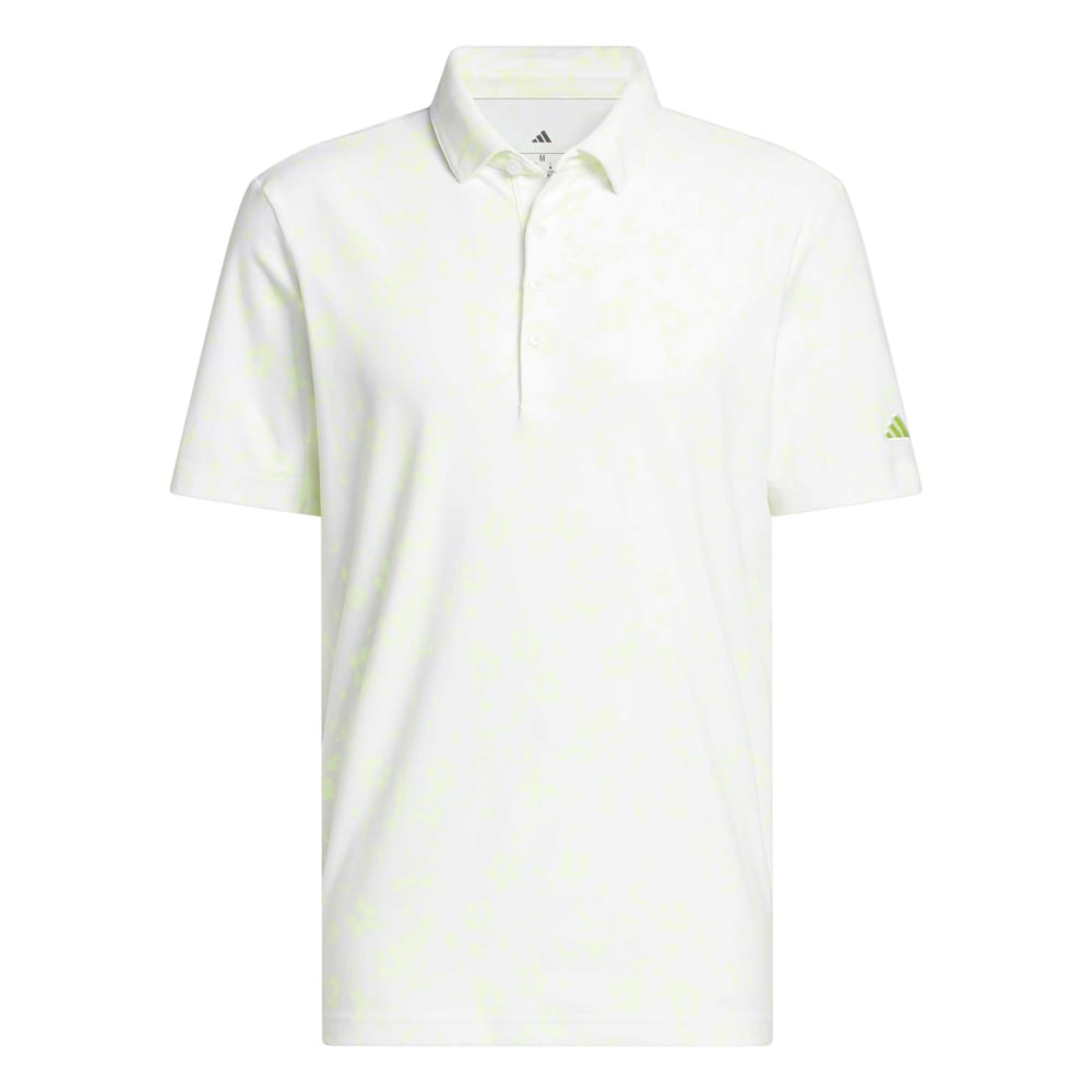 Adidas Ultimate365+ Climacool Butterspun Mighty Blossom Print Polo