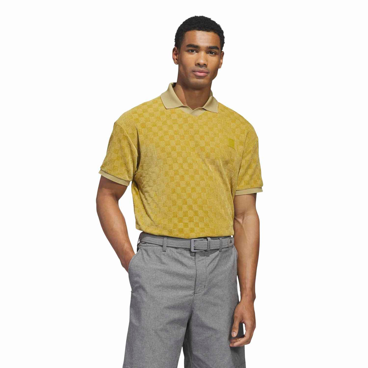 Adidas Knit Short Sleeve Polo