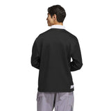 Adidas Long Sleeve Knit Sweat Polo