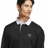 Adidas Long Sleeve Knit Sweat Polo