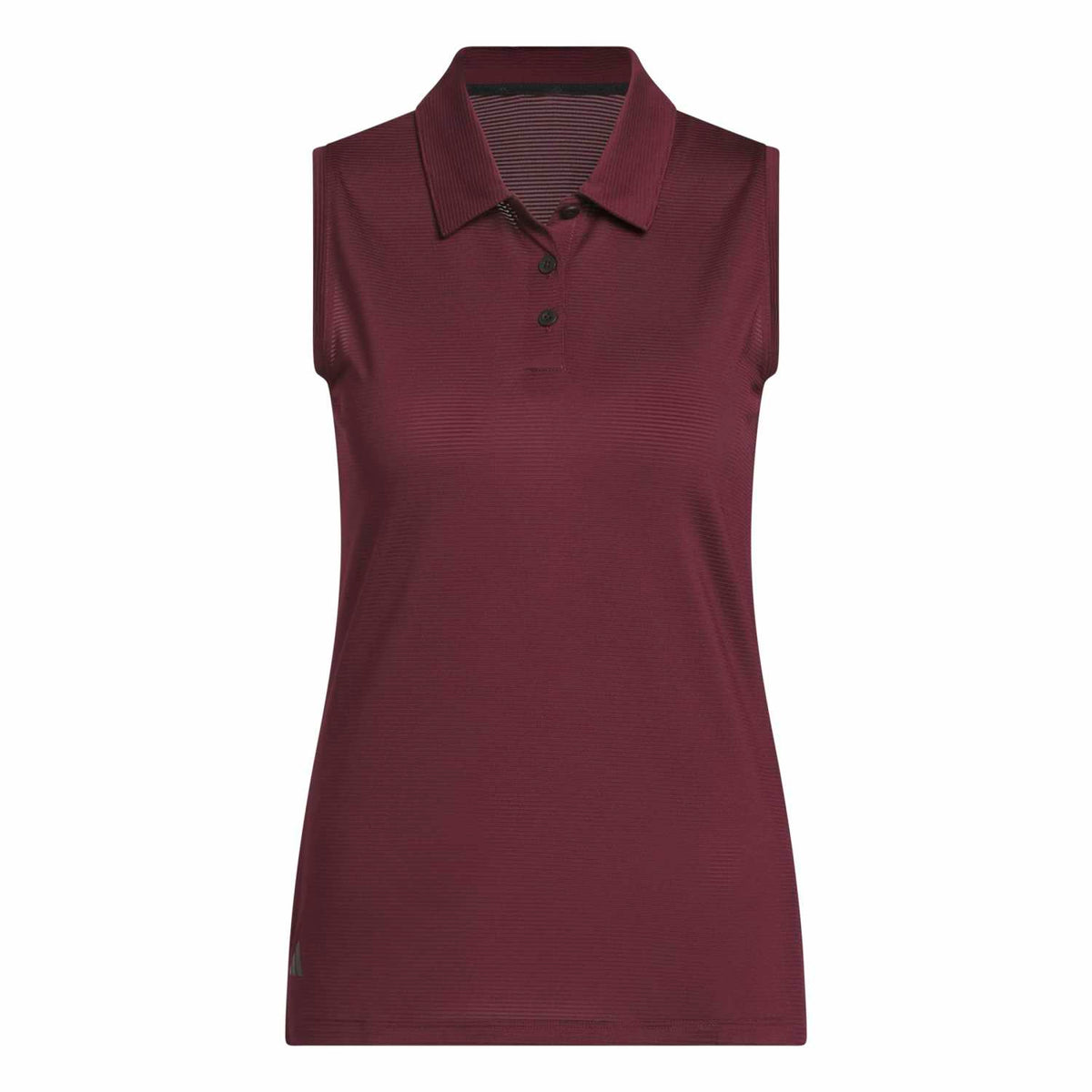 Adidas Solid Ottoman Sleeveless Polo