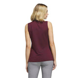 Adidas Solid Ottoman Sleeveless Polo