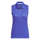 Adidas Solid Ottoman Sleeveless Polo