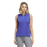 Adidas Solid Ottoman Sleeveless Polo
