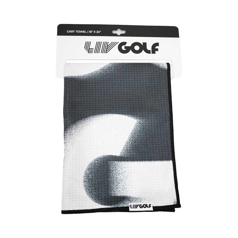 LIV Golf Blur Towel - Black