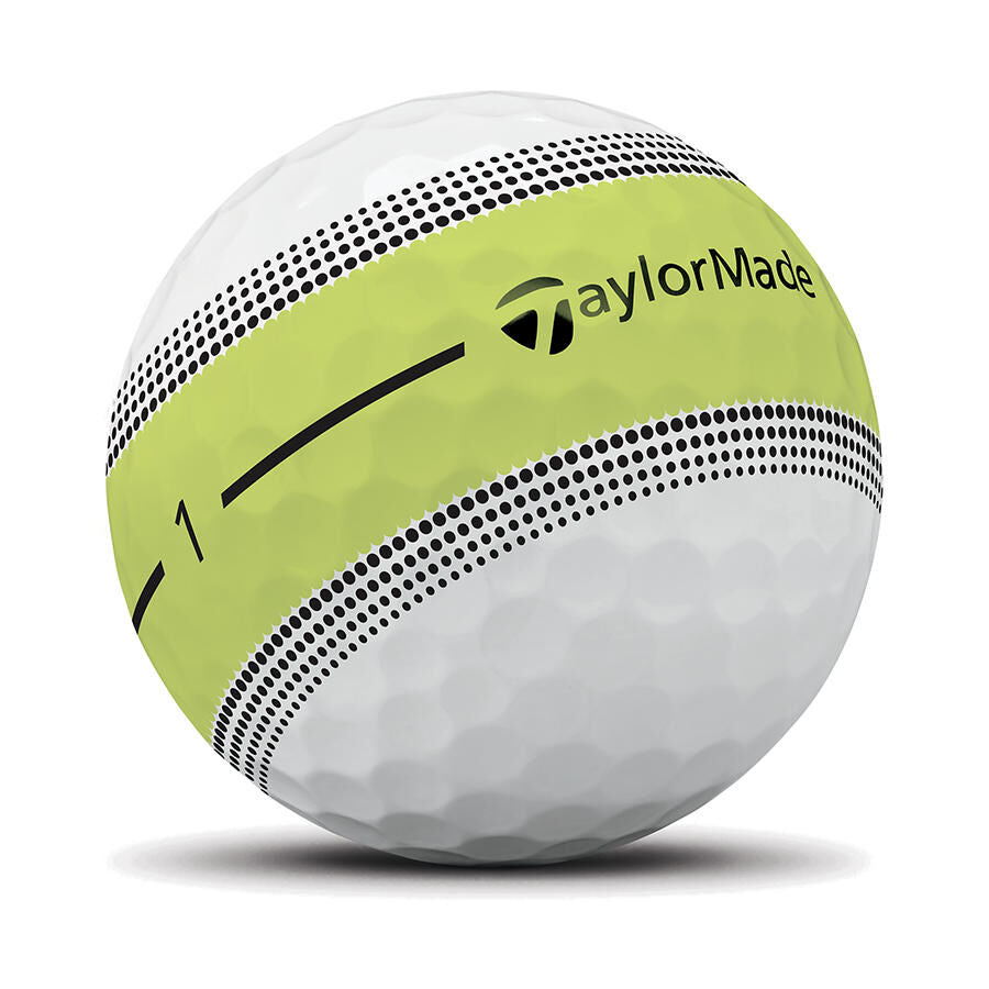 TaylorMade 2026 Tour Response Stripe Golf Balls 12pk - Neon Yellow