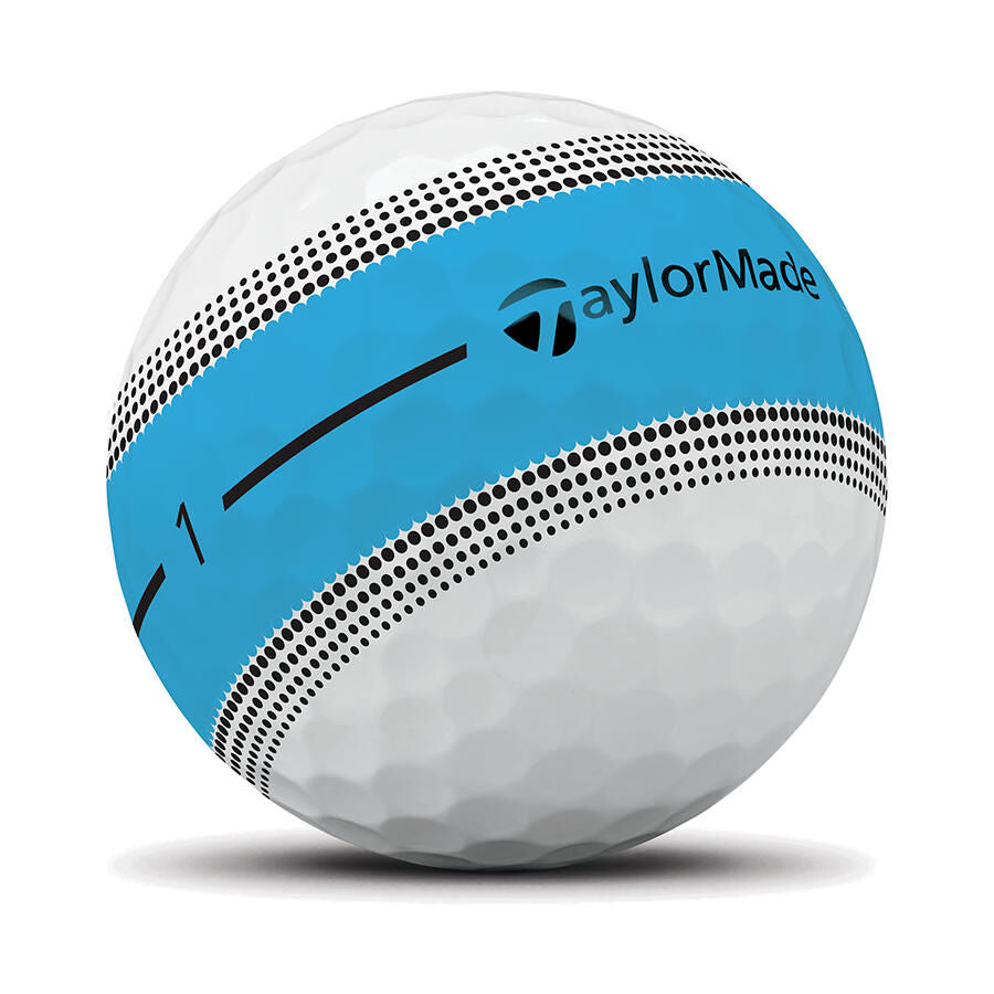 TaylorMade 2026 Tour Response Stripe Golf Balls 12pk - Neon Blue