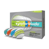 TaylorMade 2026 Tour Response Stripe Golf Balls 12pk - Multi