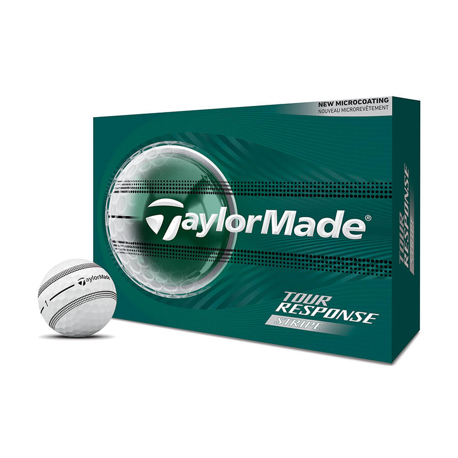 TaylorMade 2026 Tour Response Stripe Golf Balls 12pk