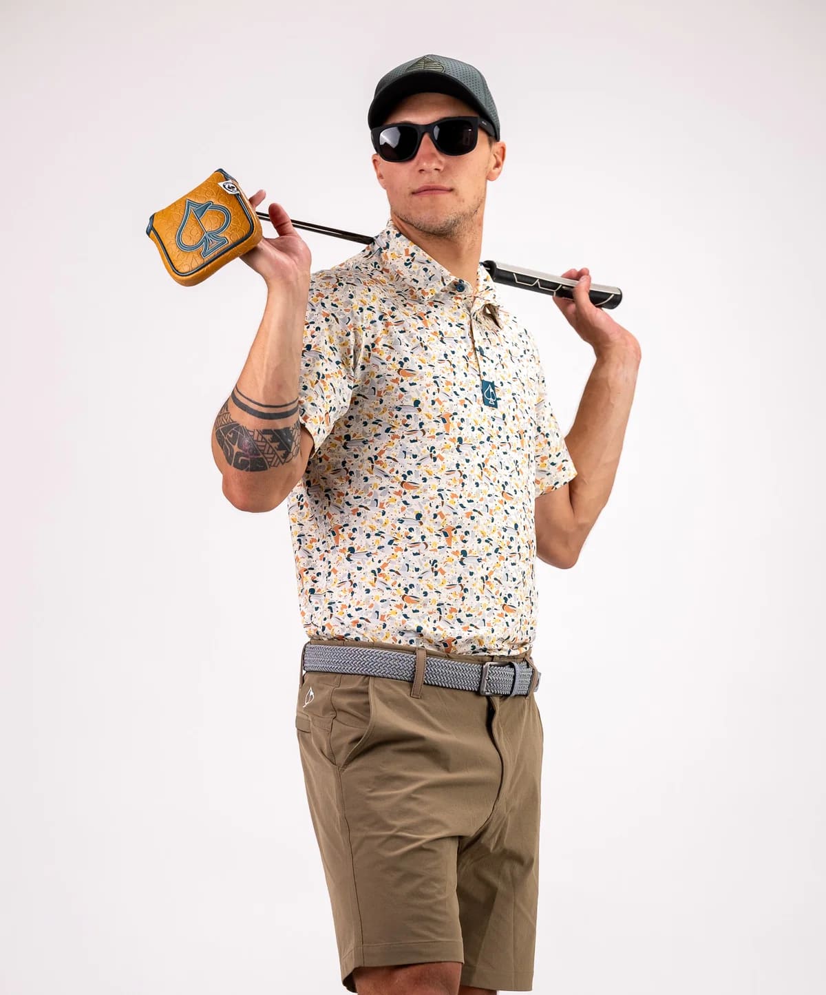 Pins & Aces Mallard Shatter Polo