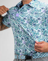 Pins & Aces Fresh Floral Polo