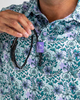 Pins & Aces Fresh Floral Polo