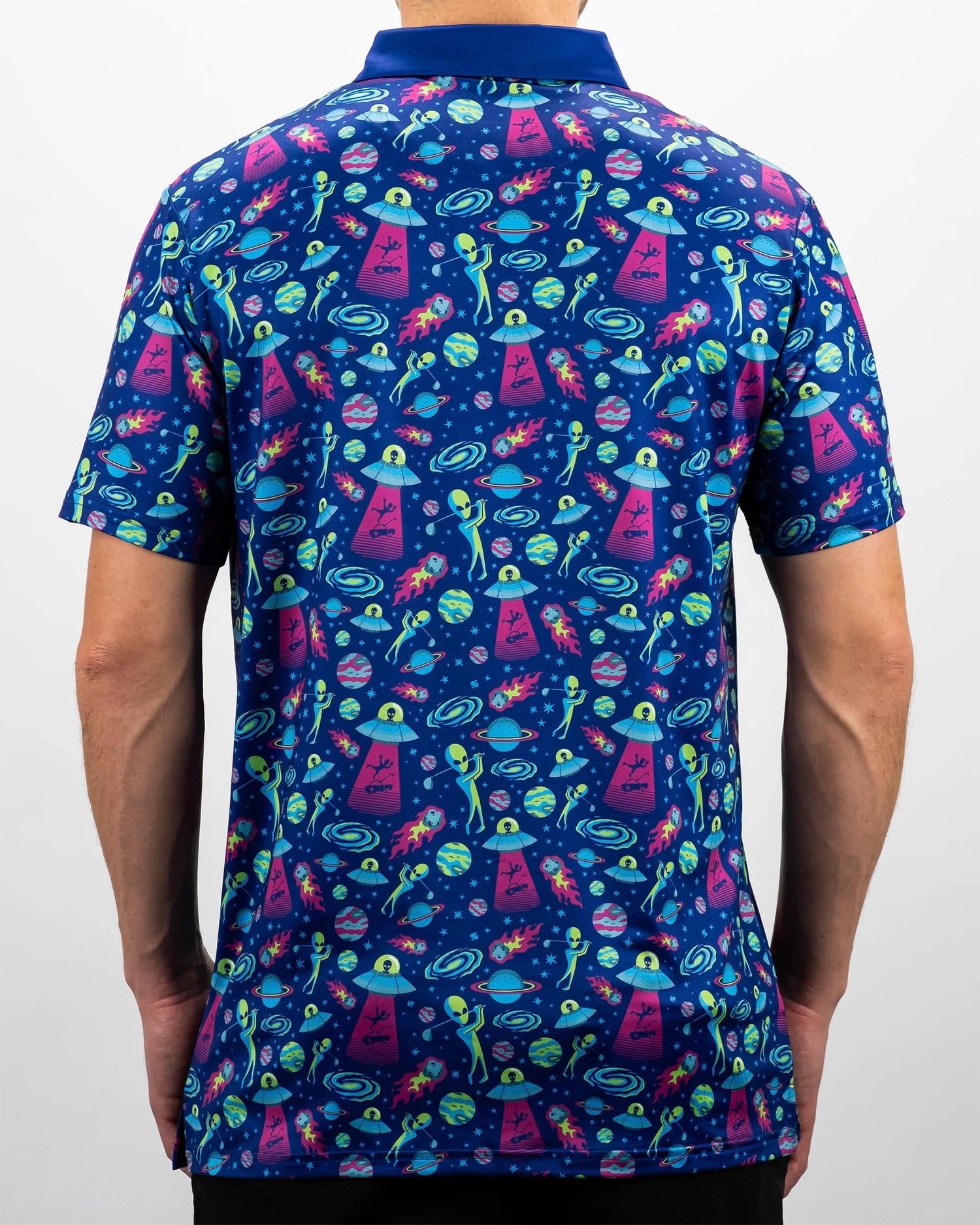 Pins & Aces Alien Invasion Polo