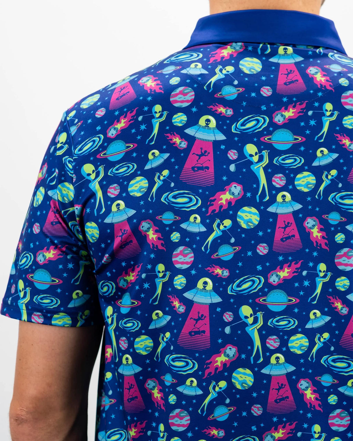 Pins & Aces Alien Invasion Polo
