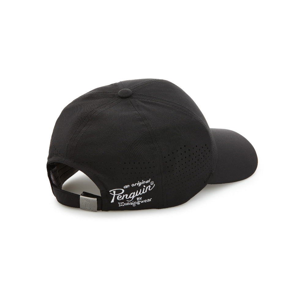Original Penguin Country Cap Perforated Cap - Caviar