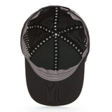 Original Penguin Country Cap Perforated Cap - Caviar