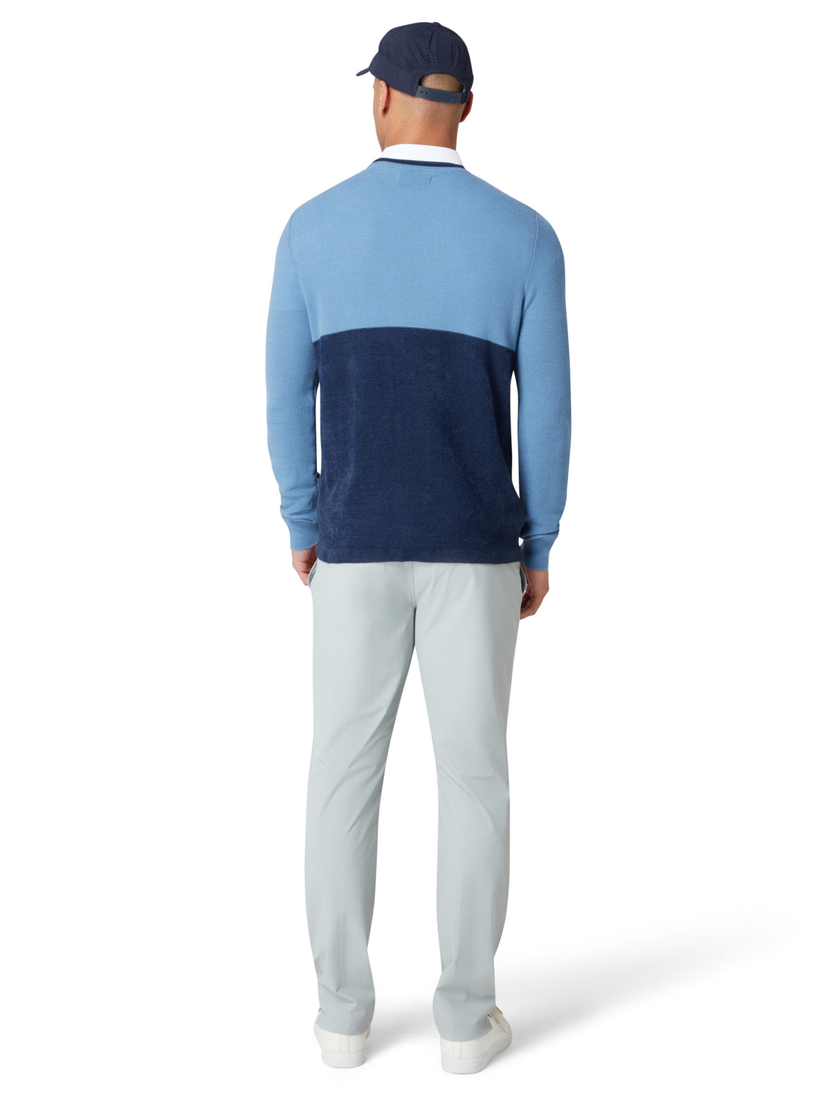 Original Penguin Heritage Mixed Media Sweater