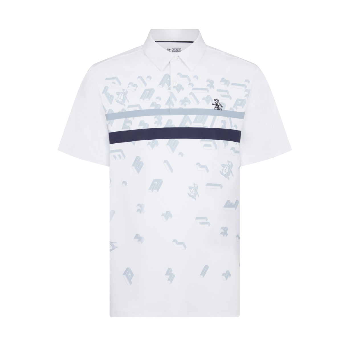 Original Penguin Got Game Engineered Stripe Polo