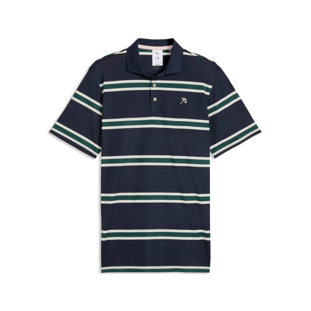 Puma X Arnold Palmer Pique Stripe Polo