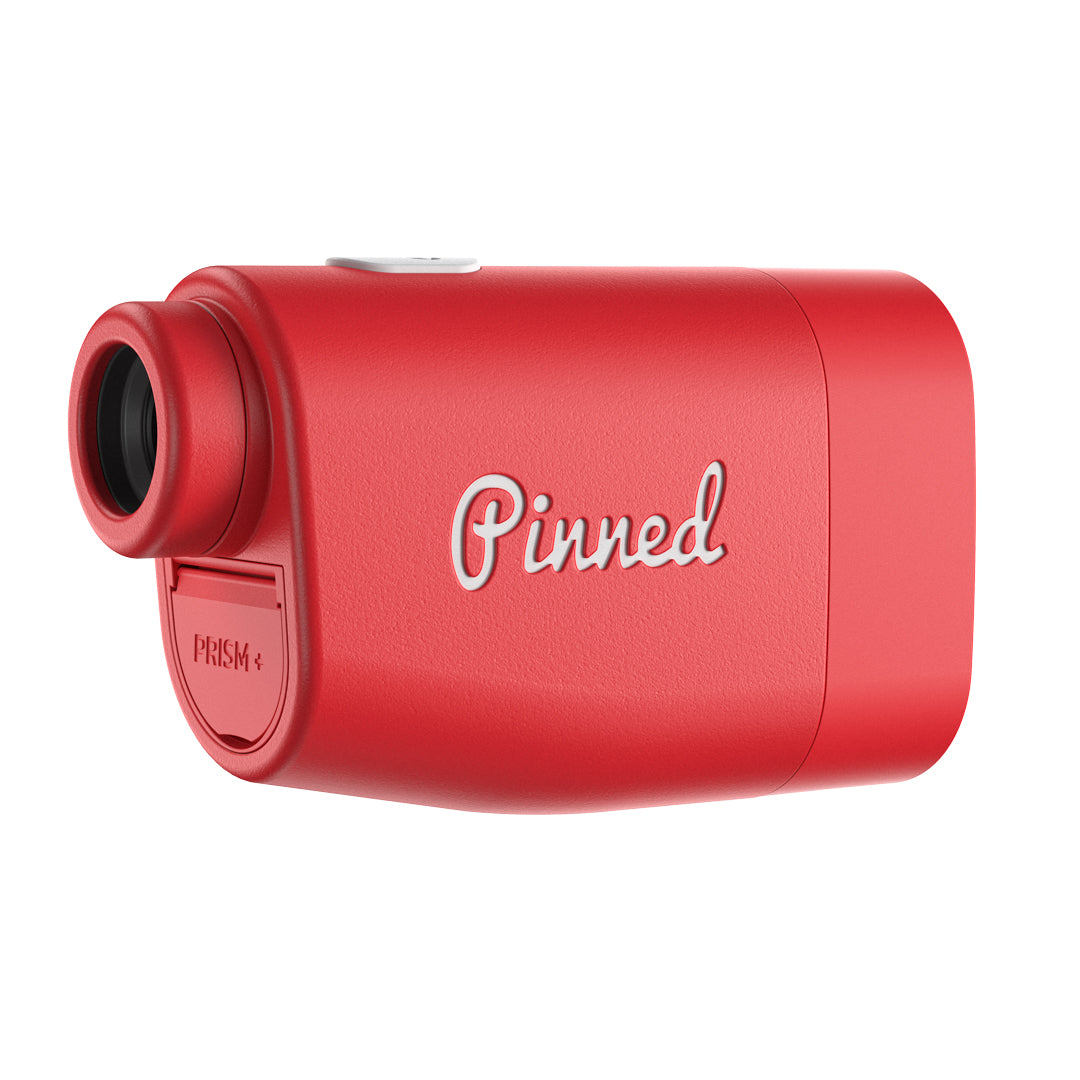 Pinned Golf Prism+ Rangefinder - Red